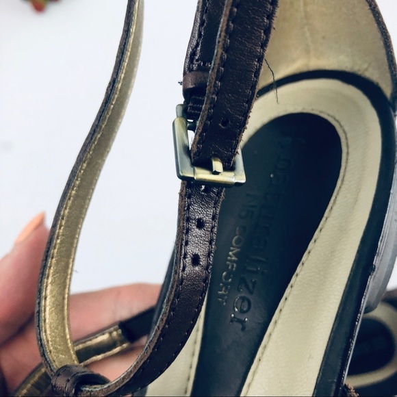 Neutralizers Black‎ and gold (Farah)sandals 6.5M - Picture 8 of 8